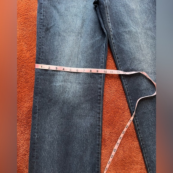 NWT Express Size 6 Dark Wash Wide Leg High Rise Jeans 💙💙💙 - Picture 4 of 7